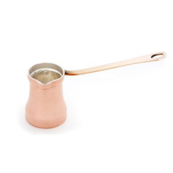Copper cezve 85 ml Classic Soy, silver-lined