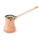 Copper cezve 225 ml Romantic Soy, silver-lined