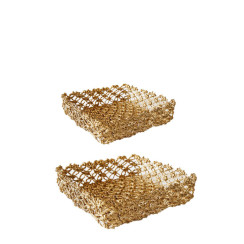 Set of 2 macrame napkin holders