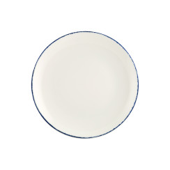 Retro Denim Gourmet Flat Plate 17 cm