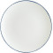 Retro Denim Gourmet Flat Plate 21 cm