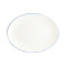 Retro Denim Moove Oval Plate 31*24 cm