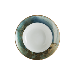 Futura Mid White Gourmet Deep Plate 27 cm 400 cc
