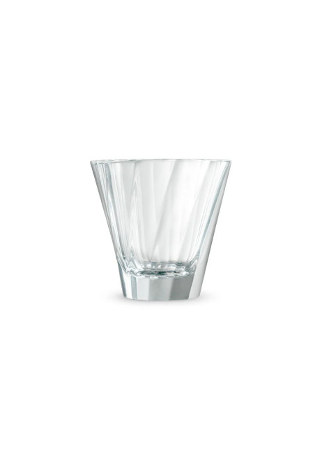 180ml Twisted Cappuccino Glass (Clear)