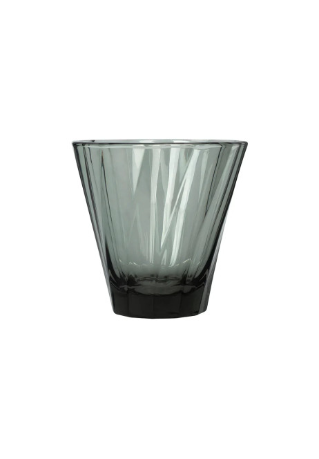 180ml Twisted Cappuccino Glass (Black)