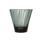 180ml Twisted Cappuccino Glass (Black)