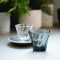 70ml Twisted Espresso Glass (Black)