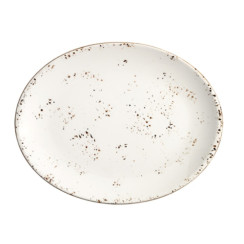 Grain Moove Oval Plate 36*28 cm