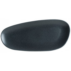 Graphite Vago Rectangular Plate 36 cm