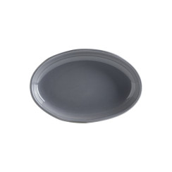 Gris Cras Oval Plate 15*10 cm