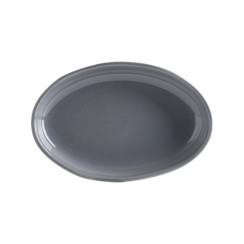 Gris Cras Oval Plate 19*13 cm