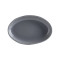 Gris Cras Oval Plate 19*13 cm