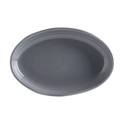 Gris Cras Oval Plate 24*16 cm