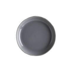 Gris Cras Deep Plate 25 cm 870 cc