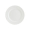 Iris White Banquet Flat Plate 21 cm