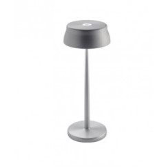 SISTER LIGHT TAVOLO Ш.132x328mm. ALL.AN.  /  Silver