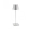 POLDINA PRO TAVOLO Ø.111x380mm. FOG.ARG. 2,2W LED 185/203m.22/30K-5Vdc max1A-IP65