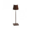 POLDINA PRO TAVOLO Ø.111x380mm. CORTEN 2,2W LED 185/203m.22/30K-5Vdc max1A-IP65