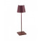 POLDINA PRO TAVOLO Ø.111x380mm. BORDEAUX 2,2W LED 185/203m.22/30K-5Vdc max1A-IP65