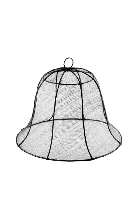 Bell food cover in abaca net d40 h30 cm