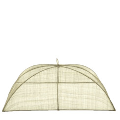 Maxi food cover in abaca net 48 x 66 h25 cm