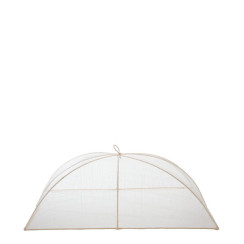 Medium food cover in abaca net 32 x 50 h22 cm