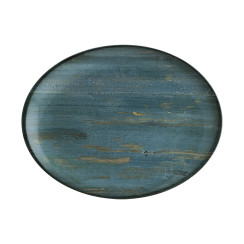 Madera Mint Moove Oval Plate 36*28 cm