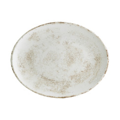 Nacrous Matt Moove Oval Plate 36*28 cm