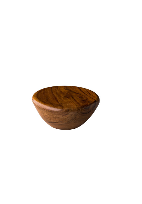ShApes oak wood plate conical high 15 cm