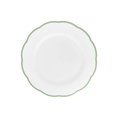 Dinner plate scalloped coloured rim / Moq 6
Ш 20,9 cm