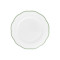 Dinner plate scalloped coloured rim / Moq 6
Ш 20,9 cm