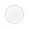 Dinner plate scalloped coloured rim / Moq 6
Ш 20,9 cm
