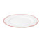 Dinner plate scalloped coloured rim / Moq 6
Ш 20,9 cm