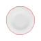 Deep plate scalloped coloured rim / Moq 6
Ш 22,8 cm