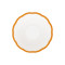 Cereal bowl scalloped coloured rim / Moq 6Ш 16,8 cm