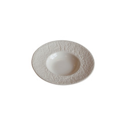 Chalk deep plate 27 cm