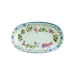 Spring Gourmet Oval Plate 19*11 cm