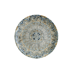 Luca Mosaic Matt Gourmet Flat Plate 27 cm