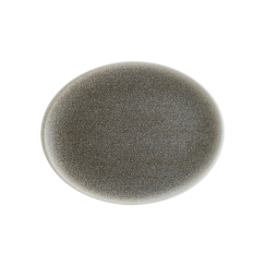 Luca Wood Moove 25 cm Oval Plate