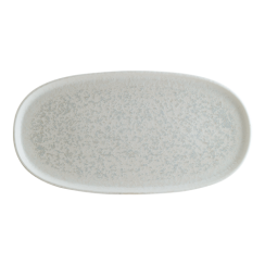 Lunar White 34 cm Oval Dish