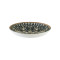 Mesopotamia Mosaic Black Bloom Deep Plate 23 cm 1000 cc