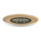 Mesapotamia Mosaic Wood 22cm Hygge Flat Plate