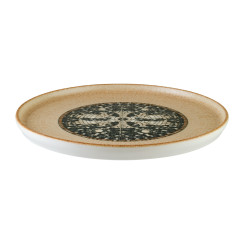 Mesopotamia Wood 28cm Hygge Flat plate