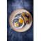 Mesopotamia Wood 28cm Hygge Flat plate