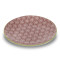 Tue Plate Antique Dark Pink Flowers PORCELLANA - Ш.265x30mm.