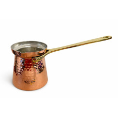 Cezve 150 ml No. 3, hammered effect, height 7 cm