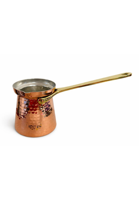 Cezve 150 ml No. 3, hammered effect, height 7 cm
