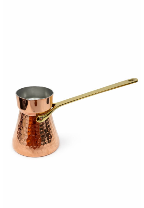 Cezve 300 ml No. 2, hammered effect, height 10 cm