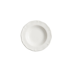 Round Rim Soup Plate, 23.5cm